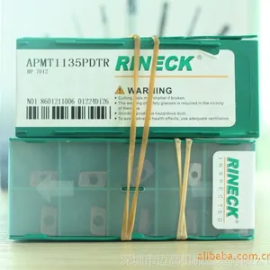 供应RINECK瑞耐克机用刀片APMT1135PDTR,加工模具钢,不锈钢,铸铁