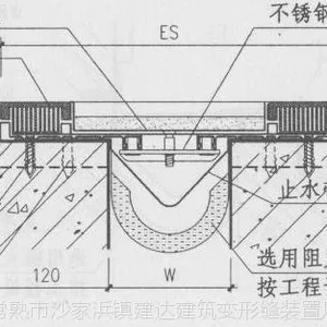 供应江苏省常熟市沙家浜镇建达变形缝装置厂