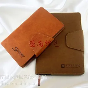 湖州活页本订做 定做皮革笔记本 皮面线圈本厂家