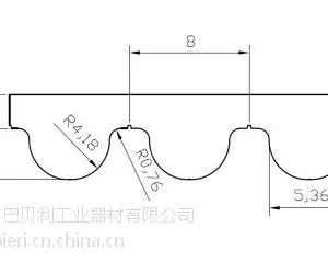 供应HTD8M聚氨酯同步带