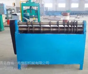 供应简易型橡胶分条机报价 可调距橡胶分条机