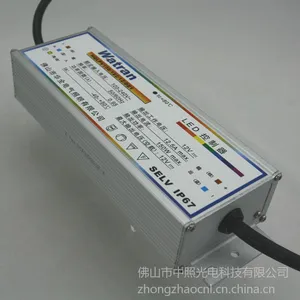 ��Ӧ����ֱ�� 12V��ѹled������Դ IP67��ˮ����150W CQC��֤led��Դ
