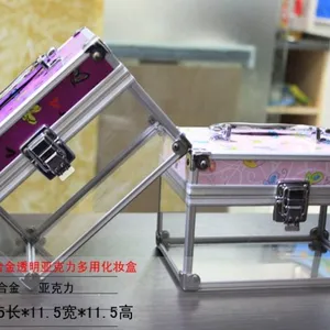 供应亚克力医药箱超市糖果散货陈列盒展示盒收纳盒 异形加工