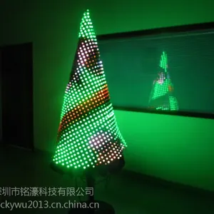 晶格屏、软屏、通透显示屏、招牌广告屏