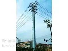 供应山西10KV\\输电线路钢杆、钢桩基础、打桩施工厂家