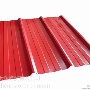 供给天津市宝钢丝绸灰518彩钢板压型钢板隐藏式咬合连接，防雨水渗漏，气密性好