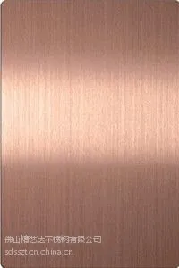 不锈钢古铜拉丝板
