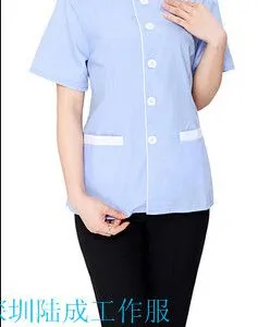 深圳保洁工作服订做保洁服酒店保洁服订做龙岗保洁服款式新颖