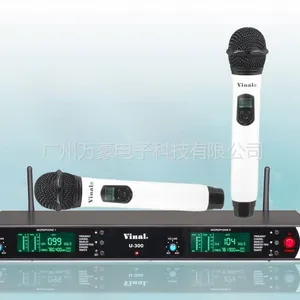 供应厂家批发Vinal 韵乐 卡拉OK专用无线麦克风话筒U-300