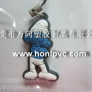 供应软PVC时尚精美吊饰 滴胶卡通手机吊饰 PVC手机挂件吊饰
