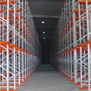 供应大型仓储用贯通式货架实地测绘当日出图