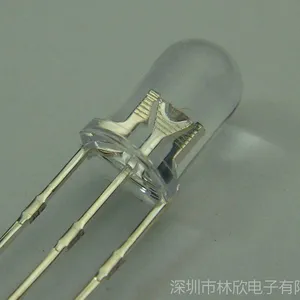 led����5mm ��-����˫ɫled���� ����͸�� LEDֱ�������