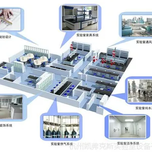 实验楼规划设计 泉州实验室房间规划设计 浙江杭州凯弗克斯
