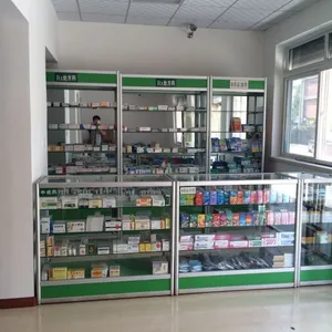 天津药店专用货架天津医药超市货架天津医药展柜厂