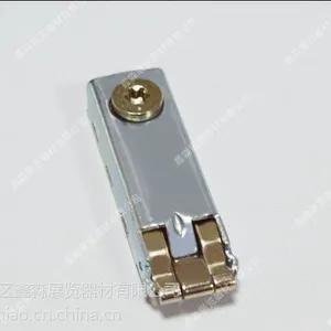 赚人气***三卡锁,展览铁合金锁具,扁铝横梁两头锁件