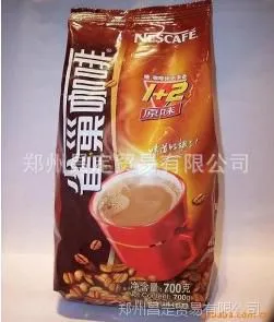 供应雀巢咖啡700g袋装 1+2原味咖啡 三合一速溶咖啡