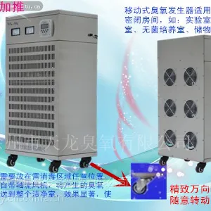 小型臭氧发生器 移动臭氧消毒机10g 药厂食品厂养殖场车间消毒 臭氧