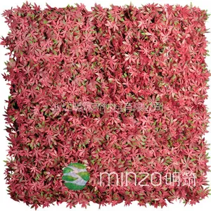 minzo|仿真植物墙MZCGZ06111|新型墙面装饰材料|仿真植物墙厂家|仿真树叶|仿真植物