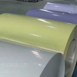 供应马钢彩涂板砖红绯红彩涂