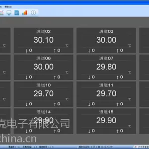 供应HK6800-8多路温度数据记录仪