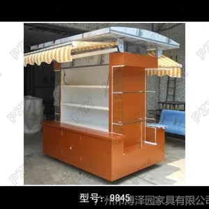 供应天津市户外售货车,唐山市公园花车,秦皇岛木制流动外卖车
