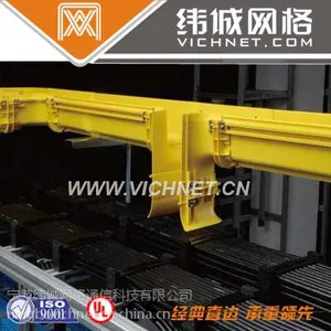 供应现货 绿色环保机房布线专用 ABS工程塑料尾纤槽 光纤槽道 光纤槽240*100