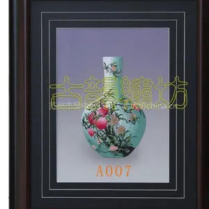 供应苏绣手工艺品、刺绣打籽绣-花瓶A007