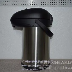 供应炫朗杠杆式双层不锈钢高真空气压壶