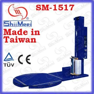 供应台湾进口经济型SM-1517卡板包装机-康扬码