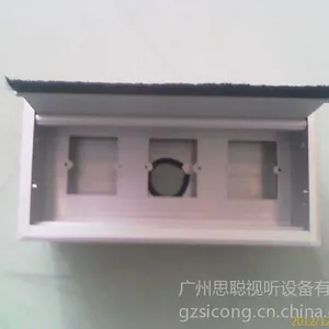 供应思聪桌面插座,线盒,***铝面板线盒M80