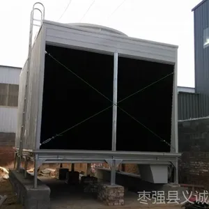 供应大量生产 玻璃钢凉水塔 工业方形冷却塔 横流式冷却塔 YCX-150