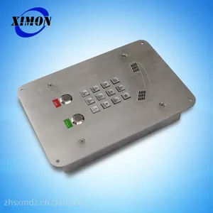 供应珠海希梦电话机通讯产品系列 嵌入式一键拨号电梯通话机 电梯紧急求助电话机 不锈钢防损防潮通话机