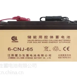 供应6米24w太阳能路灯专用蓄电池/12V65AH储能胶体蓄电池什么价格