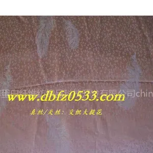 供应真丝/天丝:交织大提花面料