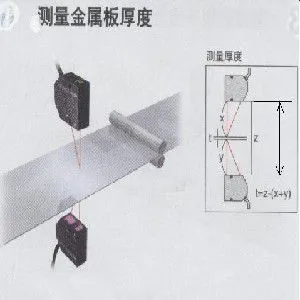 供应激光钢板在线测厚仪透明薄膜厚度厚非接触检测仪电池极片测试仪