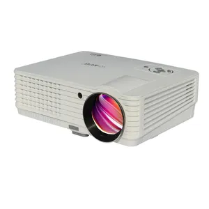 供应广州多功能家用高清LED投影机 投影仪HDMI 1080P USB投影机 正品