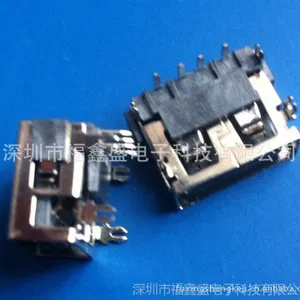 ��ӦUSB2.0����ĸ��90��/180��/SMT/���޾���/2��4�Ŷ�λ/��ͭ��