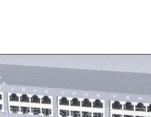 供应深圳中鹏伟业RJ45百兆网络信号防雷器(24口)