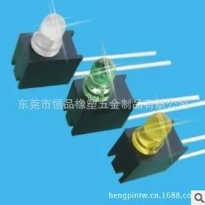 供应供应单孔发光管专用led绝缘灯座【RoHS环保】