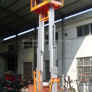 供应深圳升降机出租，升降平台租赁：6-12米高空作业平台