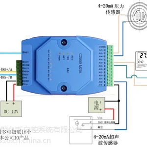 供应电流信号发生器,4-20mA转modbus TCP协议转换器