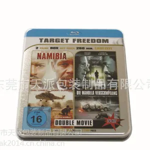 惊天危机电影碟片包装铁盒 精品DVD盒