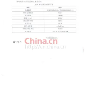 型式试验报告