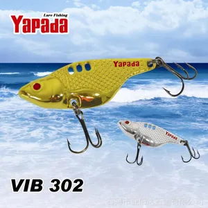 供应YAPADA 亚伯达金属路亚饵 颤泳VIB 302 大肚 精装钓具鱼饵假饵硬饵