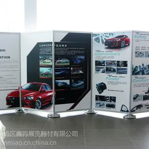 优质太空铝展架,酒店新款菜式宣传展架,白色展架