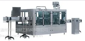 供应8000瓶/小时科信机械KXGF 三合一等压碳酸饮料灌装机2014马年特惠价