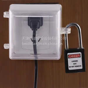 供应天津贝迪生产厂家,通用墙壁插座锁具,BD-8162安全挂锁