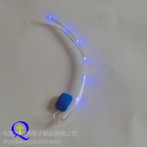 供应最细最小柔软性LED发光灯条 可应用到安全衣服上6V电压 0805