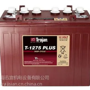 供应美国Trojan T-1275蓄电池 手推式洗地机电瓶
