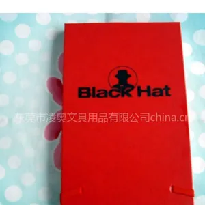 供应红色充皮纸笔记本,记事本